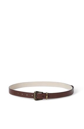Brunello Cucinelli Vachetta belt with monili in Brown at Nordstrom, Size Xx-Small