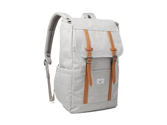 Herschel Retreattm Backpack Backpack Bags Light Grey Crosshatch, Fleece/Textile