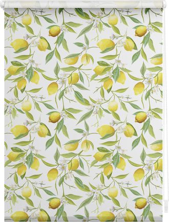 Lichtblick Original Seitenzugrollo »Rollo Klemmfix, ohne Bohren, blickdicht, Limone - Gelb Grün« blickdicht Blendschutz Sichtschutz freihängend