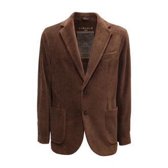 Circolo 1901 Heren, Jassen, Bruin, Maat: 2XL Corduroy