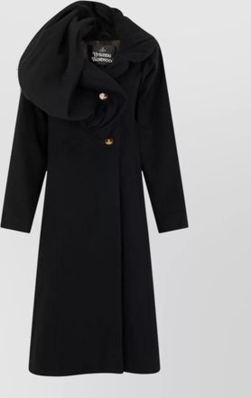 Vivienne Westwood cashmere-blend long asymmetric coat