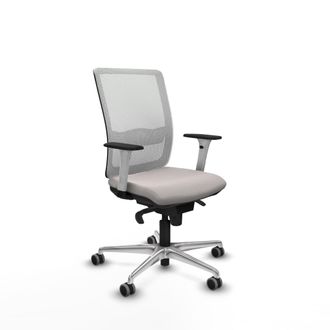 Piqueras y Crespo Silla De Oficina Piqueras Y Crespo Haches Blanco Espuma Inyectada