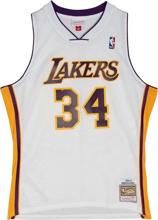 Mitchell & Ness Top NBA Alternate Lakers 2002 Shaquille ONeal - Bianco