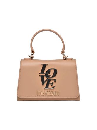 Love Moschino Structured Shoulder Bag With Bold Love Logo