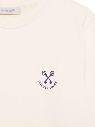 Golden Goose Crewneck Sweatshirt - White