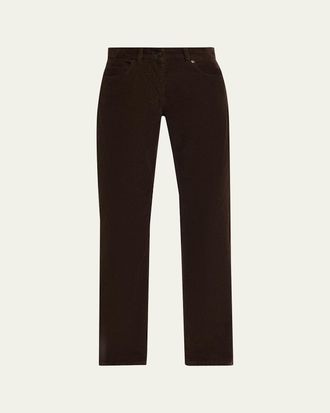 The Row Frava Corduroy Straight-Leg Pants