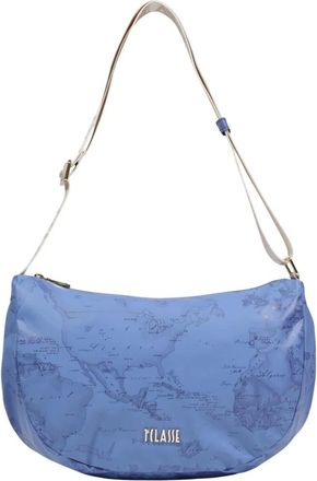 Alviero Martini 1A Classe Shoulder Bags, female, Blue, Size: ONE SIZE LM Lf54 9942 Medium Bag