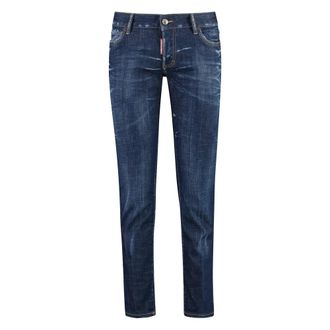 Dsquared2 Jennifer Jeans - Dames - Slim Fit Jeans - Blauw - XS - Katoen - Jeans