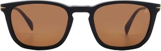 David Beckham Brown Square Mens Sunglasses DB 1034/S 02M2/70 53
