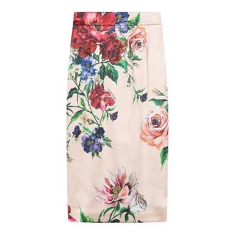 Dolce & Gabbana Midi Skirts, female, Multicolor, Size: L Skirt