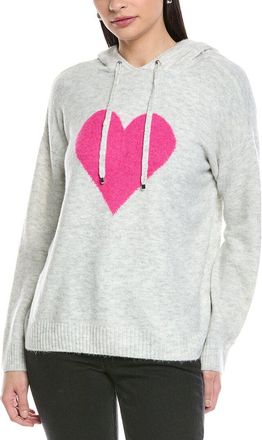 Vince Camuto Heart Motif Hoodie