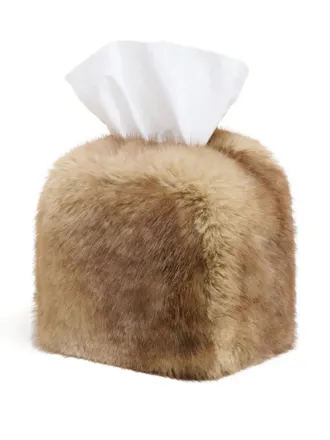 Apparis Davey tissue box - unisex - Polyester - OS - Brown