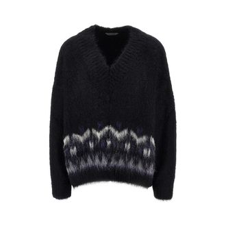 Balenciaga Alpaca-blend oversized sweater Man M