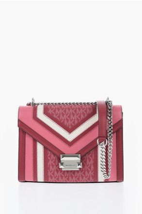 Michael Kors MICHAEL All-Over Monogram Color Block WHITNEY Shoulder Bag size Unica
