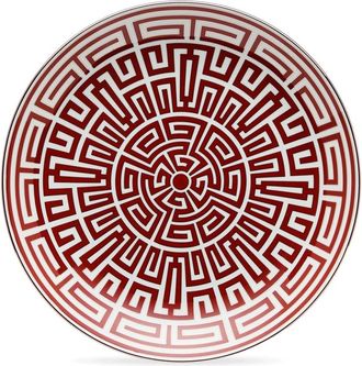 Ginori 1735 Home, Dames, Rood, ONE Size, Labirinto Serveerschaal