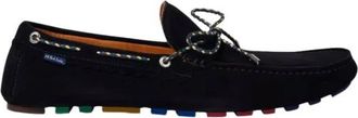 Paul Smith Springfield Suede Mocassin - Heren - Bootschoenen - Blauw - 41 EU - Su&egrave;de - Schoenen