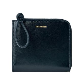 Jil Sander Wallets & Cardholders, female, Black, Size: ONE SIZE Credit Card Purse