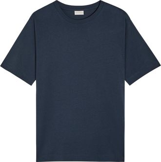 Dries Van Noten Hertz Cotton T-shirt - Navy - XL