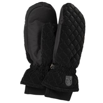 Parajumpers Womens Puffer Mittens Black Gloves - One Size