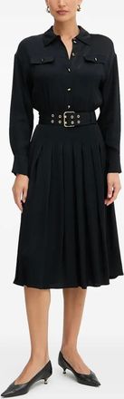 Marciano Abito corto con cintura e bottoni - Nero
