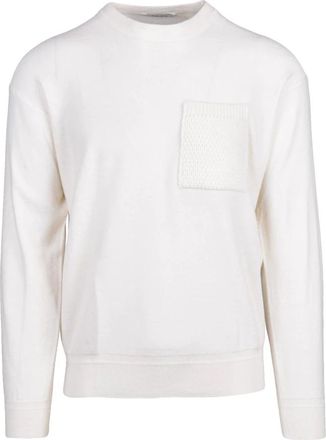 KANGRA Truien & Vesten, Heren, Beige, L, Wol, Pullover Girocollo