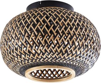 Lindby L&aacute;mpara De Techo nerys En Marr&oacute;n Madera - Lindby