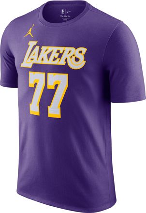 Nike Los Angeles Lakers Essentials Nike Mens NBA Statement T-Shirt in Purple | HV6272-505