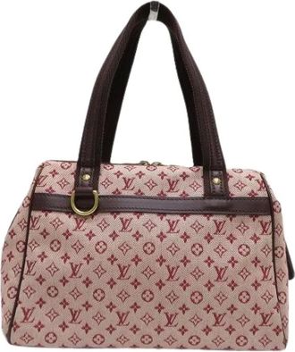 Louis Vuitton Pre-owned Handbags, female, Red, Size: ONE SIZE Pre-owned Vintage Canvas Handbag