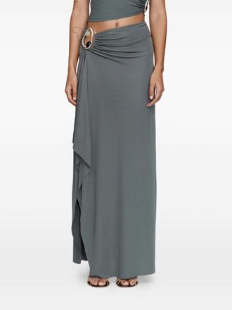 CHRISTOPHER ESBER Orica Cascade crystal skirt - Grey