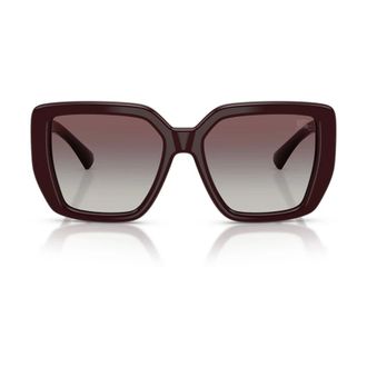 Burberry Sunglasses, unisex, Red, Size: 54 MM Square Sunglasses