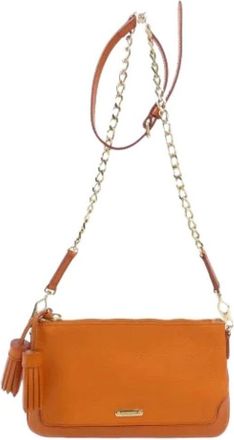 Burberry Pre-owned Cross Body Bags, female, Orange, Size: ONE SIZE Pre-owned Vintage Crossbody Bag