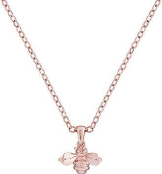 Ted Baker Bellema Bumblebee Pendant Necklace in Brushed Rose Gold Tone at Nordstrom