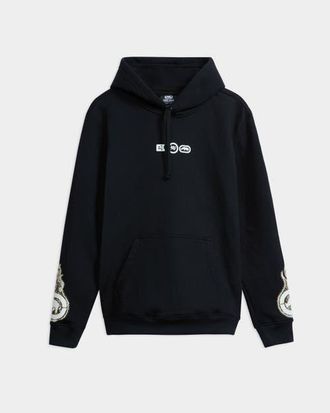 Ecko Leafy on Fire Hoodie in Vintage Black at Nordstrom, Size Medium