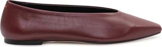Aeyde Betty Ballet Flat - Dames - Ballerinas - Rood - 35 1/2 EU - Leer - Schoenen