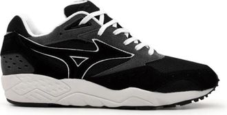 Mizuno Sneakers - Heren - Hardloopschoenen - Zwart - 42 EU - Katoen - Fitness
