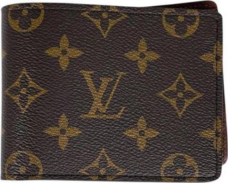 Louis Vuitton Pre-owned Wallet (bi-fold) - Dames - Vintage Accessoires - Bruin - ONE Size - Vintage