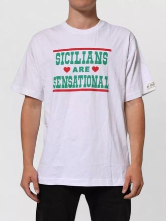 Dolce & Gabbana graphic-print cotton crew-neck t-shirt