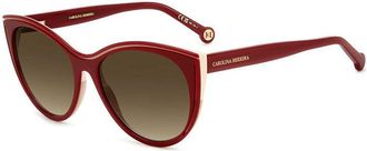 Carolina Herrera HER 0142/S 0R9S HA Burgundy/Brown Gradient