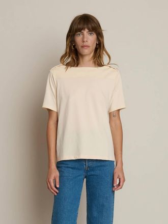 Nation Ltd Johnnie Tee In Parchment