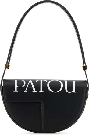 Patou Black Le Petit Patou shoulder bag