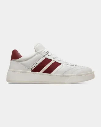 Bally Men & apos;s Rebby Low-Top Leather Sneakers