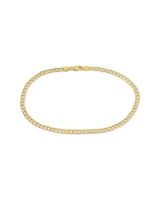 Italian Gold, Inc 14K Italian Gold Curb Link Chain Ankle Bracelet