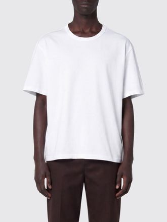S&eacute;fr Relaxed Fit T-Shirt in Organic Cotton with Crew Neck and Dropped Shoulders