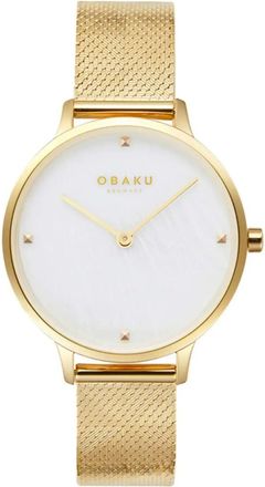 Obaku Womens Figen Mother of pearl Dial Watch