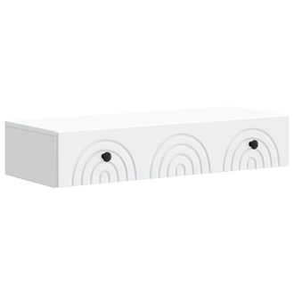 vidaXL Mesa Lateral Montada En La Pared 87,5 X 34,5 X 17 Cm Vidaxl