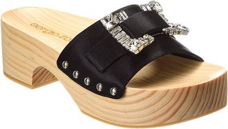 Sergio Rossi Satin Sandal