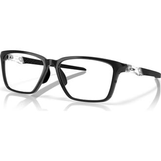 Oakley 56mm Square optical glasses in Black at Nordstrom