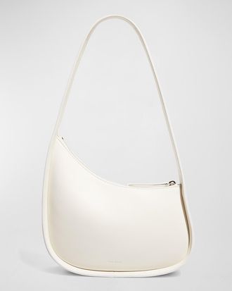 The Row Half Moon Shoulder Bag in Smooth Calfskin