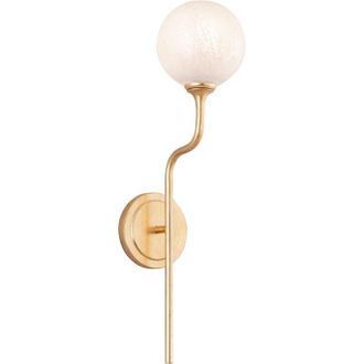 Hudson Valley Lighting Onyx 1 Light Wall Sconce Vintage Gold Leaf - Hudson Valley