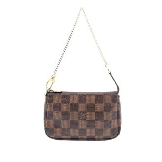 Louis Vuitton Pre-owned Mini Bags, female, Brown, Size: ONE SIZE Pre-owned Mini Pochette Accessoires